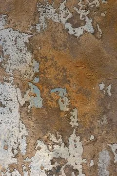 BACKGROUND TEXTURE - Old plastered wall with abstract pattern Stock Photos