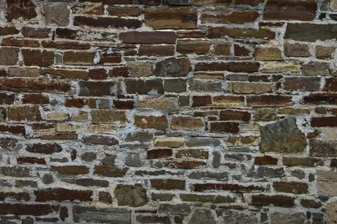 Background texture of an old stone wall Stock Photos
