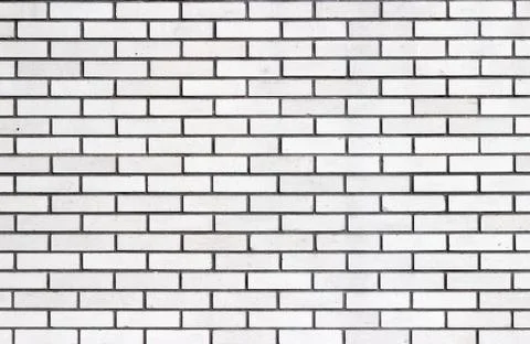 Background texture of a old white brick wall Stock Photos
