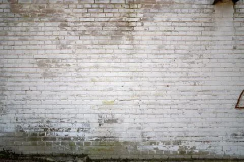 Background texture of a old white brick wall Stock Photos