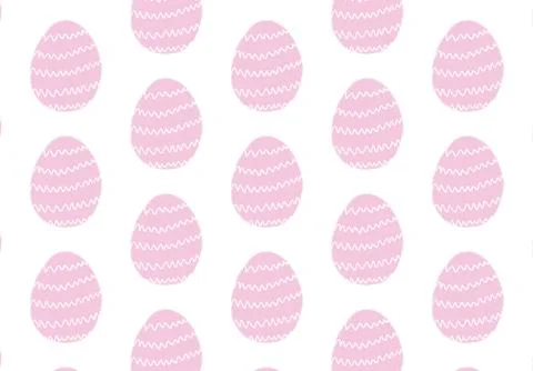 Background texture pattern illustration. Easter eggs Illustrazione stock