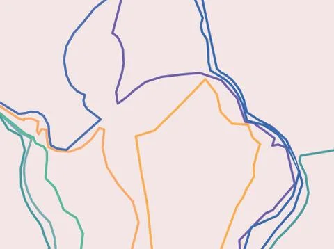 Background texture pattern, vector design, geometric and abstract in green, y Illustrazione stock