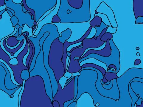 Background texture pattern, vector design, geometric and abstract in blue, bl Stock Illustration