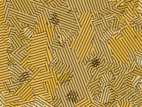 Background texture pattern, vector design, geometric and abstract in yellow,  Stock Illustration