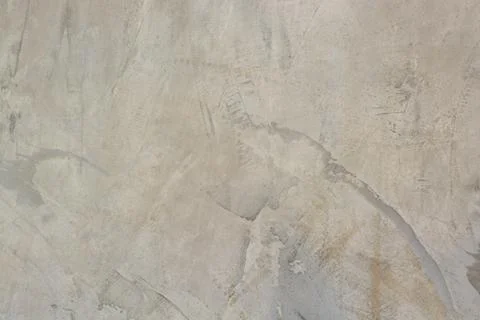 Background texture of Polish cement Smooth plastered concrete wall Foto stock