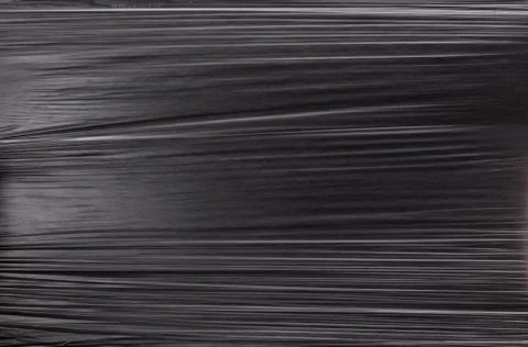 Background texture of a polyethylene transparent stretched film Foto stock