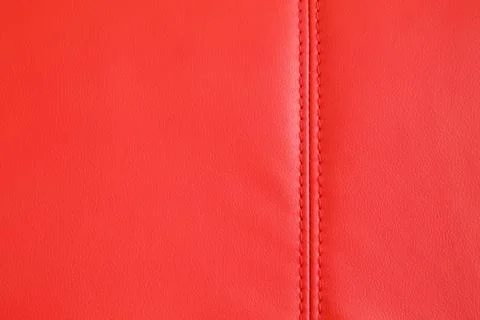 Background texture of Red artificial leather Stock Photos