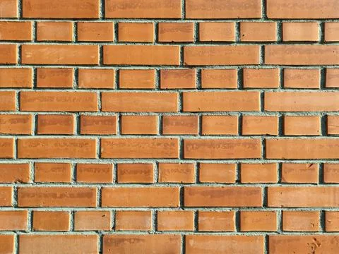 Background texture of red brick wall Stock Photos