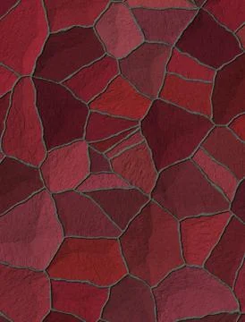 Background texture of red modern cobblestone pavement Stock Illustration