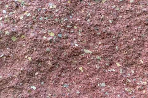 Background texture of red stone cast in monolith Stock Photos