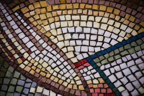 Background as a texture from a repeating pattern Foto stock