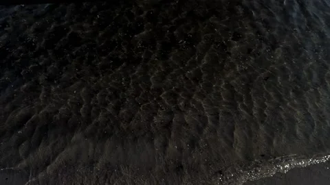 Background texture river water waves Stock Footage 131325201