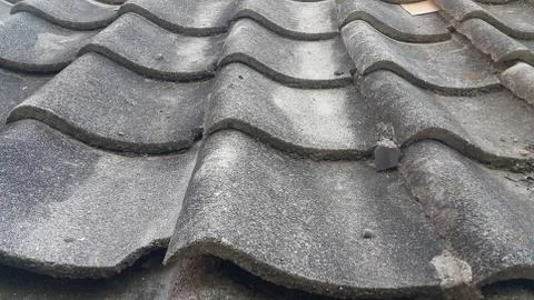 Background texture for rooftop tiles. Foto stock