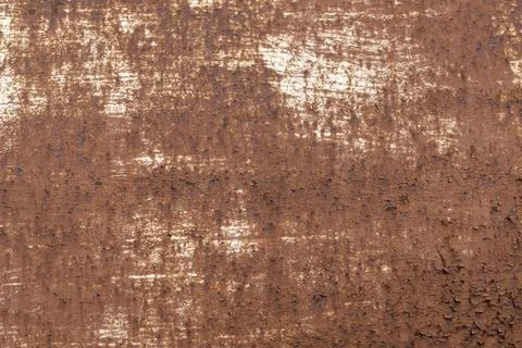 Background with a texture of rusty metal and peeling paint Stock Photos