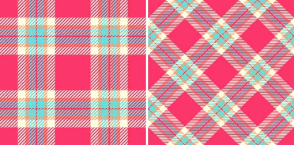 Background texture seamless of pattern fabric check with a plaid vector tar.. Stock Illustration