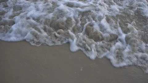 Background texture of shore sand waves Stock Footage 147587641