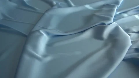 A background texture of soft blue fabric textile material reverse moving. 스톡 동영상 87712981