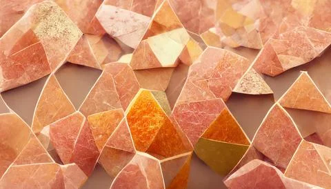 A background texture of soft colored geometric shapes Stock Illustration
