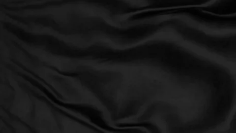 A background texture of soft rippled black fabric textile material,seamless l Stock Footage 98578624