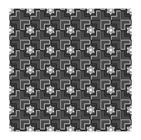 Background texture with star and circle pattern design. Stock Illustration