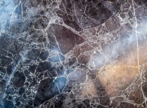 Background texture of stone countertops. texture is under the stone and black Foto stock