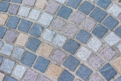 Background texture stone paving road 库存照片