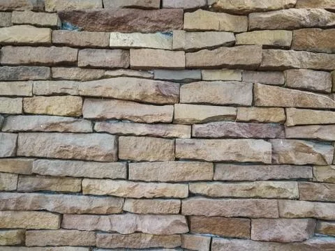 Background texture of stone wall., Artificial stone wall , texture Stock Photos