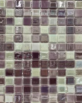 Background, texture tiles for multi-colored mosaic Stockfoto's