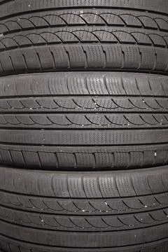 Background texture of tires Stock Photos
