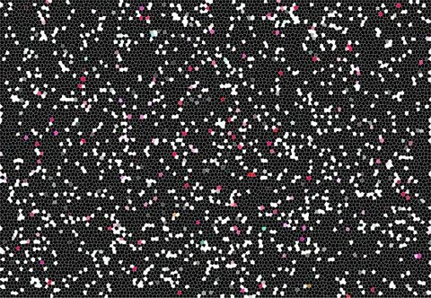 Background texture: trace elements, molecules. Abstract structure of the cell 스톡 일러스트