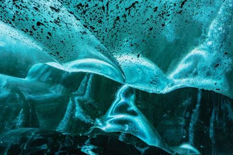 Background texture of a wall of ice Stock Photos