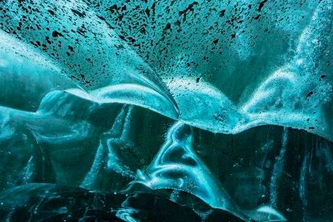 Background texture of a wall of ice Stock Photos