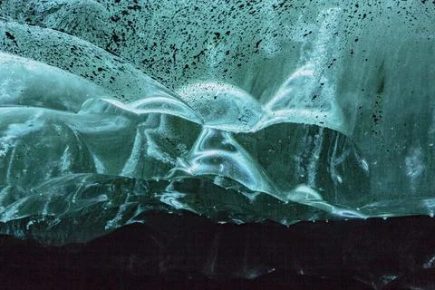 Background texture of a wall of ice Stock Photos
