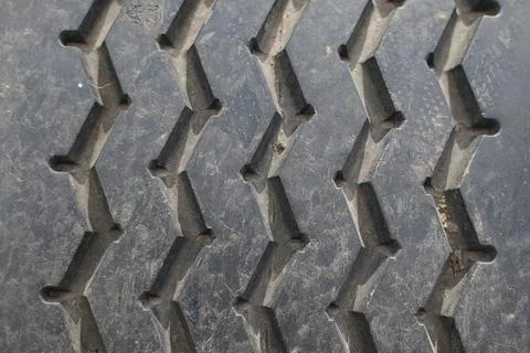 Background texture of the wheel tread Stock Photos