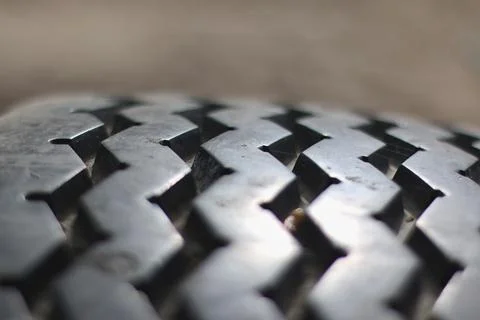Background texture of the wheel tread Stock Photos