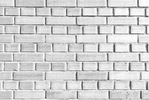 Background texture of white brick wall Stock Photos