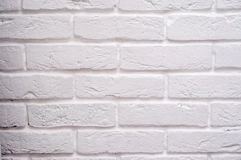 Background texture white decorative brick Stock Photos