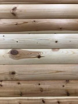 Background, texture of wood for wall cladding buildings, houses Foto stock