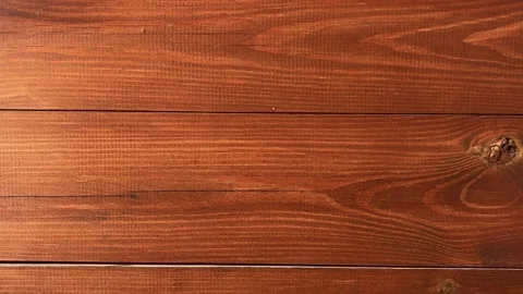 Background texura of horizontal pine boards covered with varnish Stock Footage 131548222