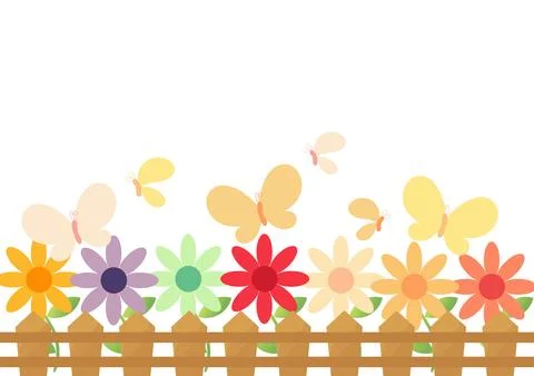 Background with the theme of a sunny day 2 Stock Illustration