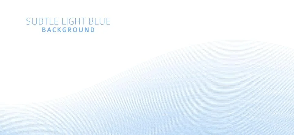 Background with thin wavy light blue lines. Subtle vector graphics 스톡 일러스트