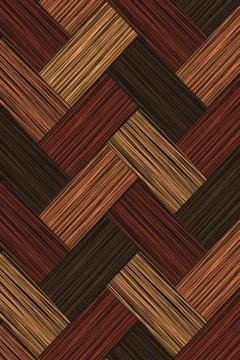 Background from threads in brown shades. Illustrazione stock