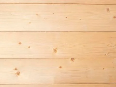 Background of three light brown pine wood planks Stock Photos