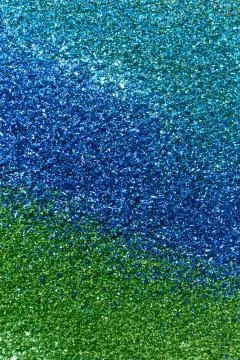 Background of the three stripes of blue and green. Stock Photos