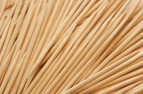 Background of toothpicks Stock Photos