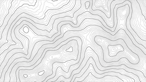 Background of the topographic map. Topo map with elevation. Geographic line Stock-Illustration