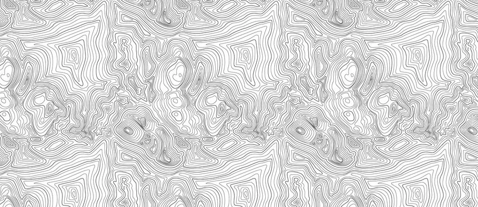 Background of the topographic map. Topographic map black lines, contour backg Stock Illustration