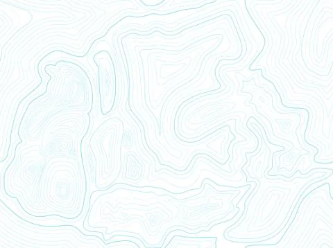 Background of the topographic map. Topographic map blue lines, contour backgr Stock Illustration