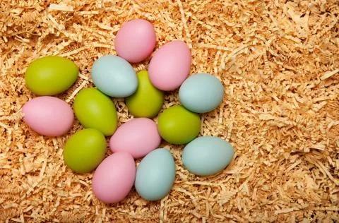 Background for tradional easter celebration Stock Photos