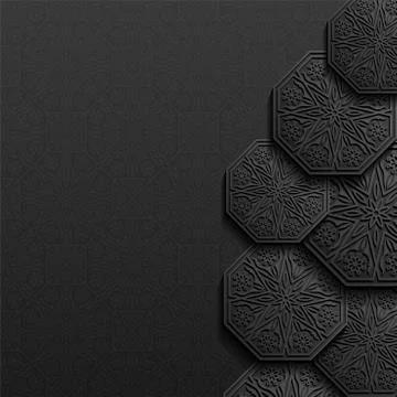 Background with traditional floral ornament Illustrazione stock